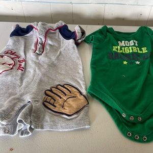 2 One Piece boy’s onesies: